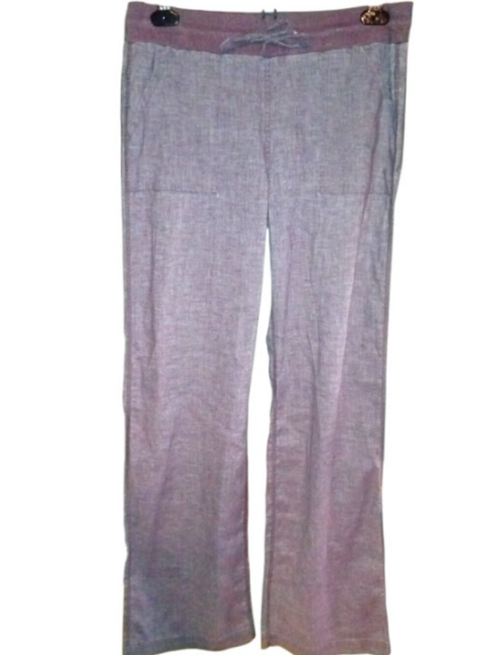 Prana Breathe Pants XS Purple Drawstring Waist